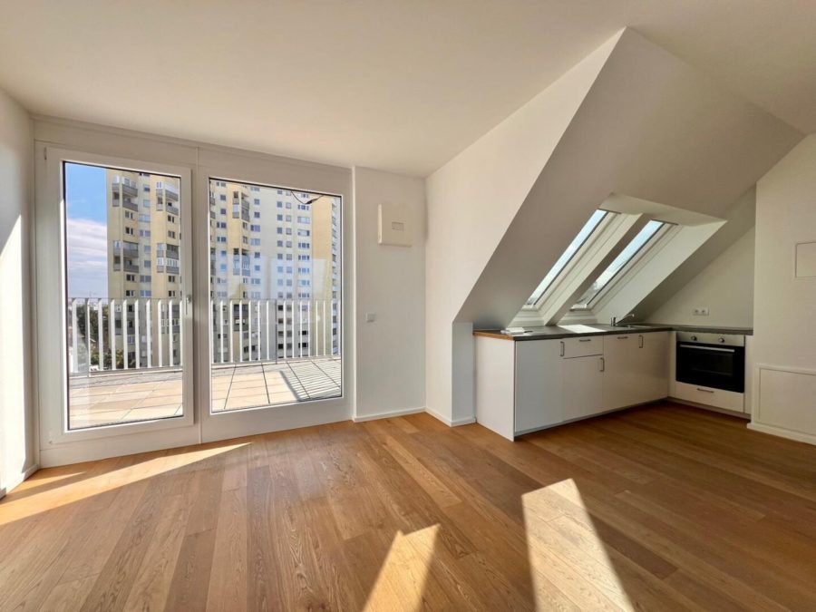 Topangebot! Moderne 73,5m2 Dachwohnung mit toller 16,1m2 Terrasse (TOP 34 - 2.DG) - Bild