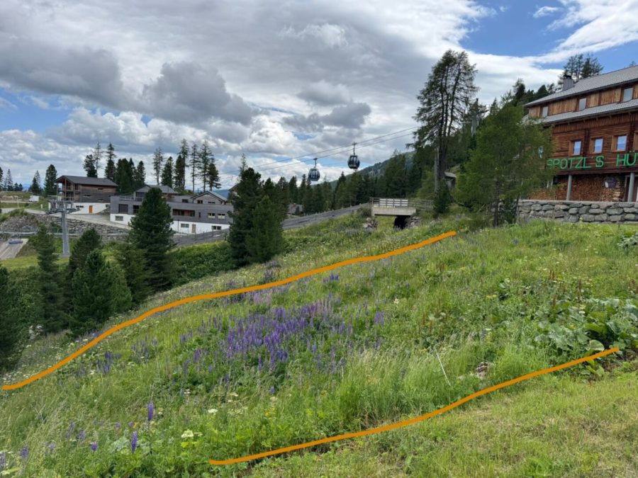 Turracher Höhe - Ein Grundstück mit Seltenheitswert – ideal für eine hochwertige touristische Entwicklung. Baugrundstück für eine kleine Apartmentanlage - DIREKT bei der Piste und der Talstation 