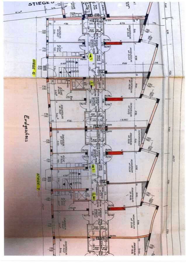 Vermietete Erdgeschoß-Anlagewohnung mit Potential - Grundriss