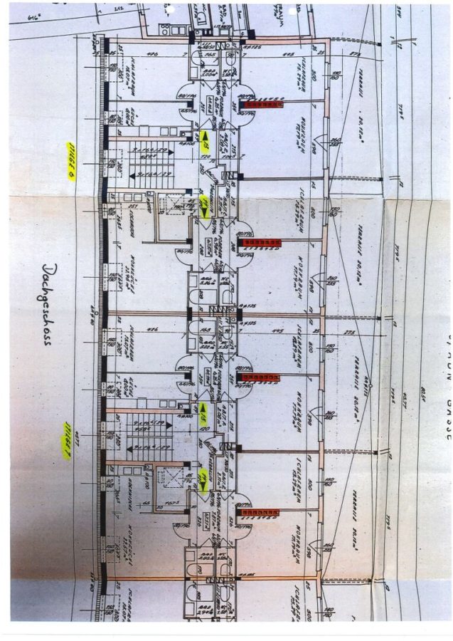 Vermietete Dachgeschoß-Anlagewohnung mit Potential - Grundriss