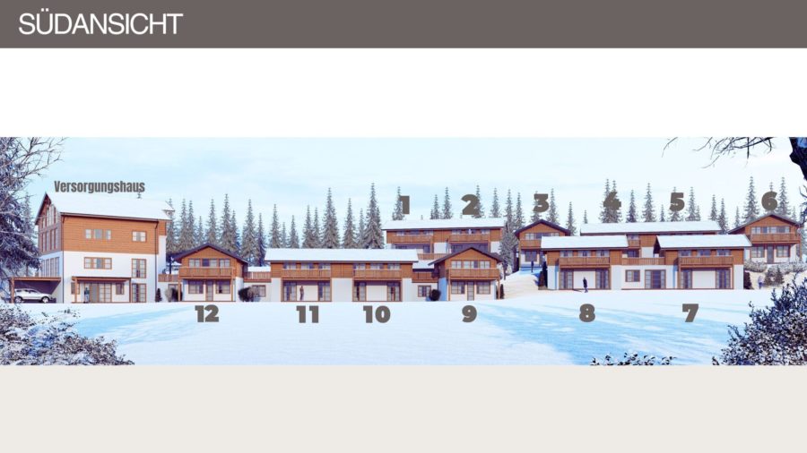 FERIENIMMOBILIE / Kärnten - Hochrindl! Traumhafte Chalets mit herrlichem Blick über das Kärntner Land. - Grundriss