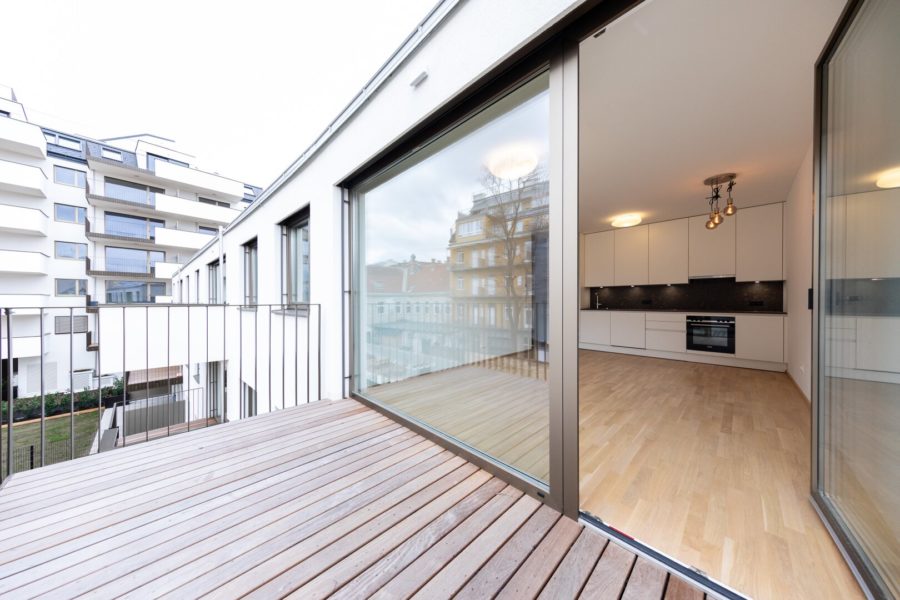 Exklusive Neubauwohnung mit Balkon und Kühlung - Nähe Yppenmarkt - Bild