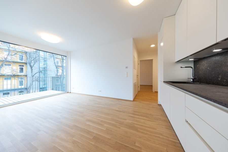 Exklusive Neubauwohnung mit Balkon und Kühlung - Nähe Yppenmarkt - Bild