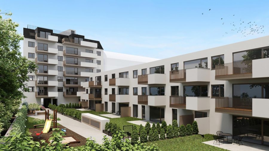 Exklusive Neubauwohnung mit Balkon und Kühlung - Nähe Yppenmarkt - Titelbild