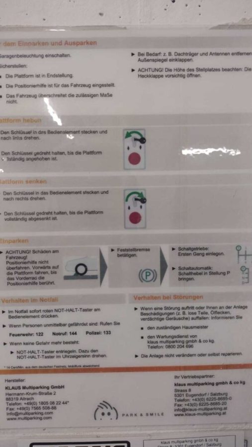 Autoabstellplatz Nähe Akkonplatz - Artmannpark - Bild