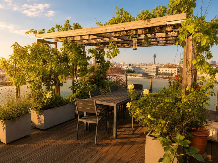 Dachterrassenwohnung mit Fernblick ! - Bild