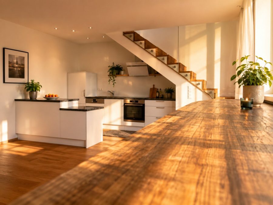 Dachterrassenwohnung mit Fernblick ! - Bild