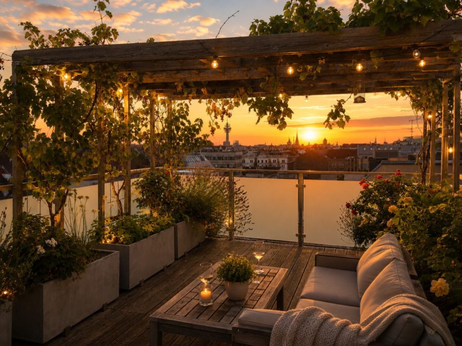 Dachterrassenwohnung mit Fernblick ! - Titelbild