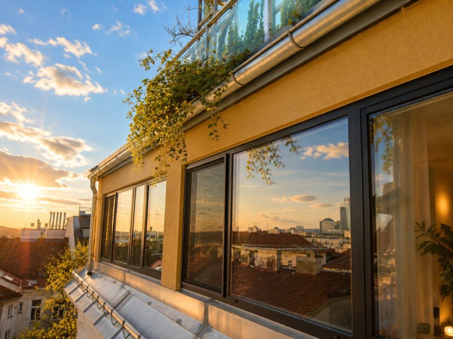 Dachterrassenwohnung mit Fernblick ! - Bild